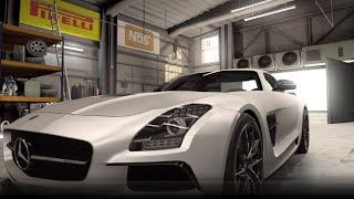 【CSR2】SLS AMG Black Series shift amp tune for 1223x [upl. by Macfadyn]