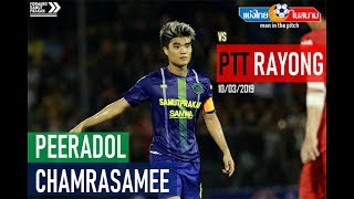 เจ้าชายเขี้ยวสมุทร  ชมฟอร์ม พีรดนย์ ฉ่ำรัศมี VS PTT RAYONG  10032019  แข้งไทยในสนาม [upl. by Campman]