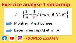 Correction dexamen Analyse S1 Contrôle تطوان  SMPC SMIA ENSA ENSAM MIPC partie [upl. by Cutler]