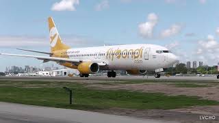 Flybondi  Primer despegue de Aeroparque [upl. by Illom]