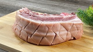 Ein chinesischer Metzger hat mir diesen Trick mit Schweinebauch beigebracht So lecker alle Gäste w [upl. by Hanson260]