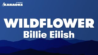 Billie Eilish  Wildflower Karaoke Version [upl. by Rudiger]