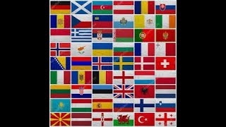 All the European Anthems Instrumental [upl. by Creighton]