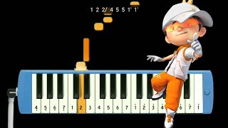 Not Pianika Boboiboy Solar OST Theme [upl. by Hock]