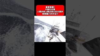 釣り 船釣り 衝撃 海釣り 釣り好きと繋がりたい fishing 対馬 大波 釣りよか 時化 悪天候 fishing youtube 豪チャンネル shorts [upl. by Ambert]