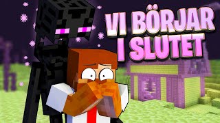 MINECRAFT MEN VI BÖRJAR I SLUTET [upl. by Miles]