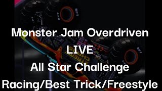 MONSTER JAM OVERDRIVEN LIVE ALL STAR CHALLENGE [upl. by Mik514]