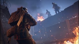 French Trench Assault No Hud Immersion Battlefield 1 [upl. by Ezara]