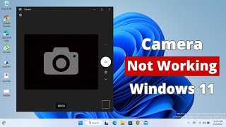 FIXED  Camera Not Working in Windows 11 Laptop [upl. by Haslam]