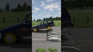 Truck vs Speedbumps shorts beamng beamngdrive beamngcrashes trucksvs [upl. by Fara]