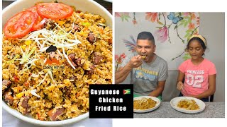 Guyanese🇬🇾 Chicken Fried Rice chickenfriedrice friedrice guyaneserecipe ricerecipe [upl. by Latonia]