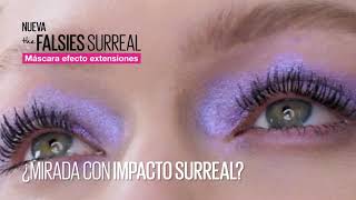 Alargamiento tipo extensiones para tus pestañas con la máscara Falsies Surreal🤩 [upl. by Naugan904]