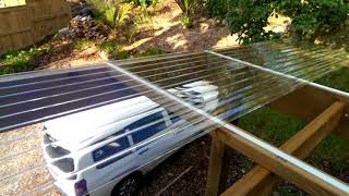 How to install polycarbonate roofing [upl. by Aicital]