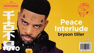 Bryson Tiller  Peace Interlude Visualizer [upl. by Garvey]