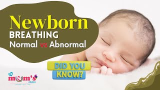 Newborn Breathing Normal vs Abnormal [upl. by Gnous]