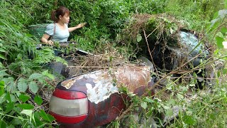 Repair recover maintain abandoned car Repair machine abandoned car Repair Restoration [upl. by Nniuq]