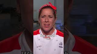 this contestant really didn’t understand the assignment… 😂 hellskitchen [upl. by Annadiana643]