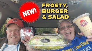 Wendys NEW Salted Caramel Frosty and MORE Review foodreview honestfoodreviews fastfood wendys [upl. by Eiderf]