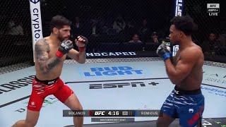 FULL FIGHT  GASTON BOLANOS VS CORTAVIOUS ROMIOUS  UFC FIGHT NIGHT [upl. by Boyer484]