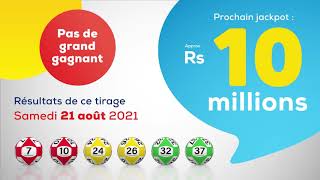 739e Tirage du Loto  Samedi 21 août 2021 [upl. by Grimaud]