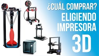 🤔 Cómo elegir la MEJOR IMPRESORA 3D ❓  👉 Precios y dónde comprar 💰  CURSO de IMPRESIÓN 3D [upl. by Eimmis]