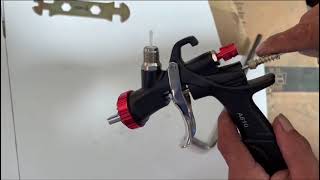 How to rebuild the Spray Gun A610R500 Needle AEROPRO Spray Gun Rebuild Space Parts [upl. by Esinart386]