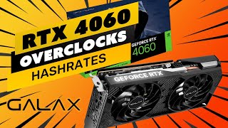 ⛏️🤑 NVIDIA RTX 4060  RENTABILIDADE E OVERCLOCKS  ETC  ERG  RVN  DERO  RXD  NIM [upl. by Virginia]