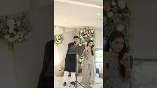 Anji Engagement Song By Sree amp Junu 😍 shorts short engagement [upl. by Schlessinger941]