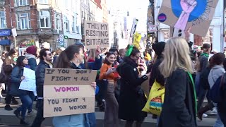 Womens March Amsterdam 2022  Internationale Vrouwendag Nederland [upl. by Treve]