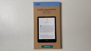 Allnew Amazon Kindle Paperwhite Signature Edition 2024  Reaction Video [upl. by Michelsen815]