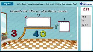 Long division with remainders  Math Explanation [upl. by Yenaiv]