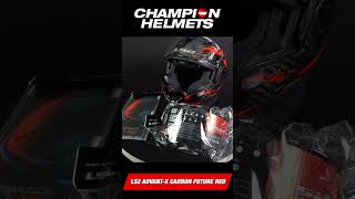 LS2 Advant X Carbon Future Red  ChampionHelmetscom [upl. by Tharp]