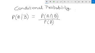 Conditional Probability [upl. by Adnilahs]