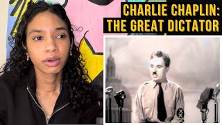 First time watching Charlie Chaplins speech in The Great Dictator [upl. by Eiramit]