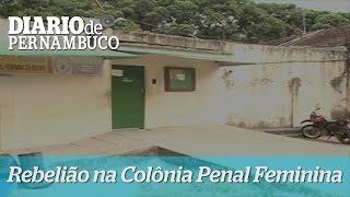 Rebelião deixa duas detentas feridas na Colônia Penal Feminina [upl. by Anesor]