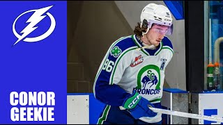 NHL Prospects  Conor Geekie  2324 Highlights [upl. by Anilas851]