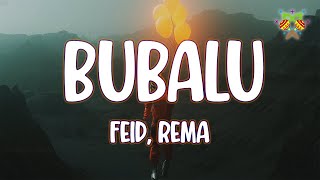 Feid Rema  Bubalu  LetraLyrics [upl. by Tebzil25]