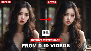 DID AI Video Ka Watermark Kaise Hataye  How To Remove Watermark From Video [upl. by Brent]