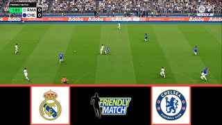 REAL MADRID VS CHELSEA  CLUB FRIENDLIES 2024  FOOTBALL LIFE 2024 [upl. by Arikal]