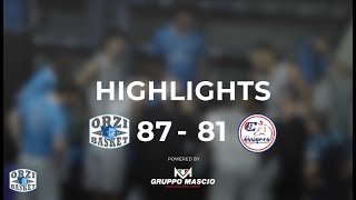 HIGHLIGHTS  Gruppo Mascio Orzinuovi  Assigeco Piacenza [upl. by Humberto263]