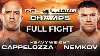 Vadim Nemkov vs Bruno Cappelozza  PFL vs Bellator  Full Fight [upl. by Eimmis]