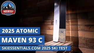 2025 Atomic Maven 93 C  SkiEssentialscom Ski Test Review [upl. by Majka]