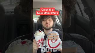 Chickfila New Menu Items chickfila foodreview shorts [upl. by Ekul]