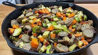 Roasted Veggies amp Sausages [upl. by Akcir126]