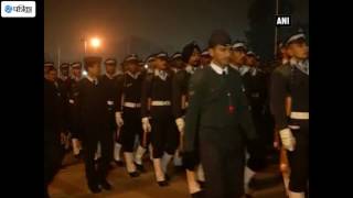 NSG Commandos Paramilitary Forces Rehearse For Republic Day Parade [upl. by Almeeta]