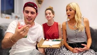 ZALFIE amp FOX TRY HEALTHY SNACKS 4 [upl. by Aidualk]