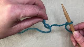 Double Twisted Loop Cast On for Knitters [upl. by Ennayelsel]