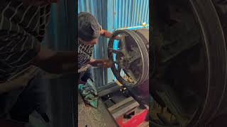 Bearing seat fitting reels 6301 bearing setup मोटरसाइकिल का चक्का में सॉकेट [upl. by Nysa80]