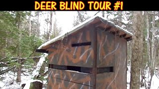 Deer Blind Tour  Hunting in Comfort [upl. by Raclima]