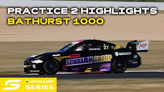 Practice 2 Highlights  Repco Bathurst 1000  2024 Dunlop Series [upl. by Ahselet]